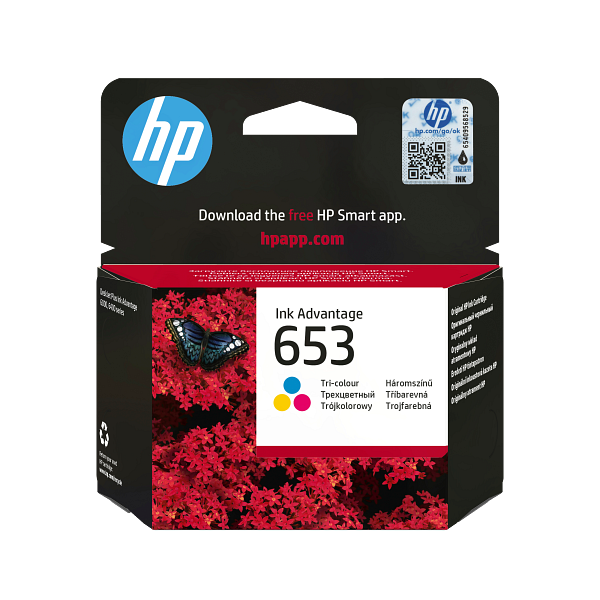 HP INK JET 653 TRI COLOUR